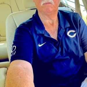 Nike Chicago Bears dri fit mens shirt,large